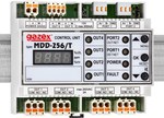 MDD-256/T supervisory control module, max. 224 detectors, max. 21 additional devices, 2x RS485, 4 contact outputs, 2 alarm outputs 12V